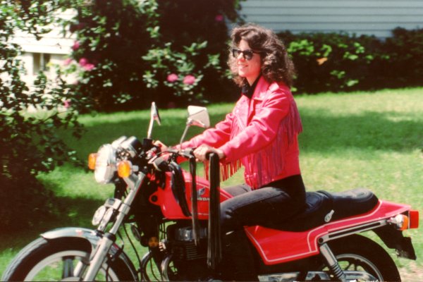 Riding my 1st motorcycle